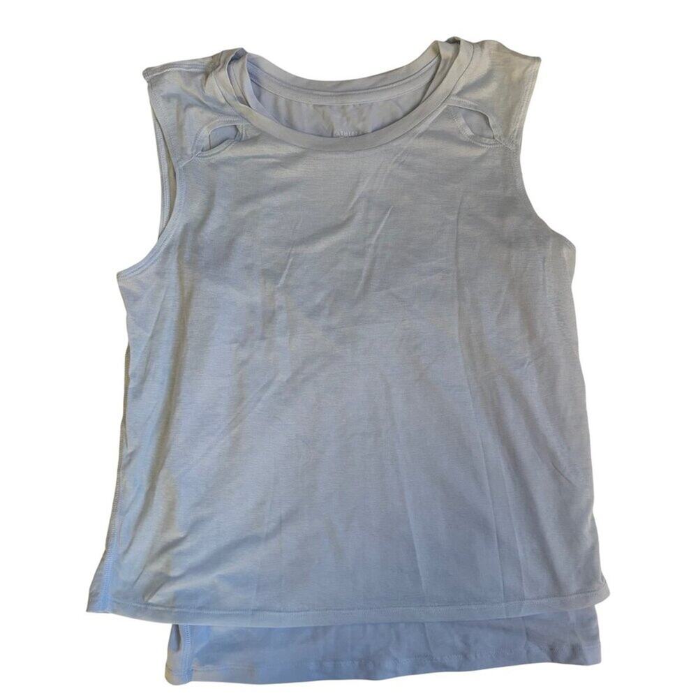 Athleta Girl Doubles Tank Top (Light Blue) - Size XL (14)